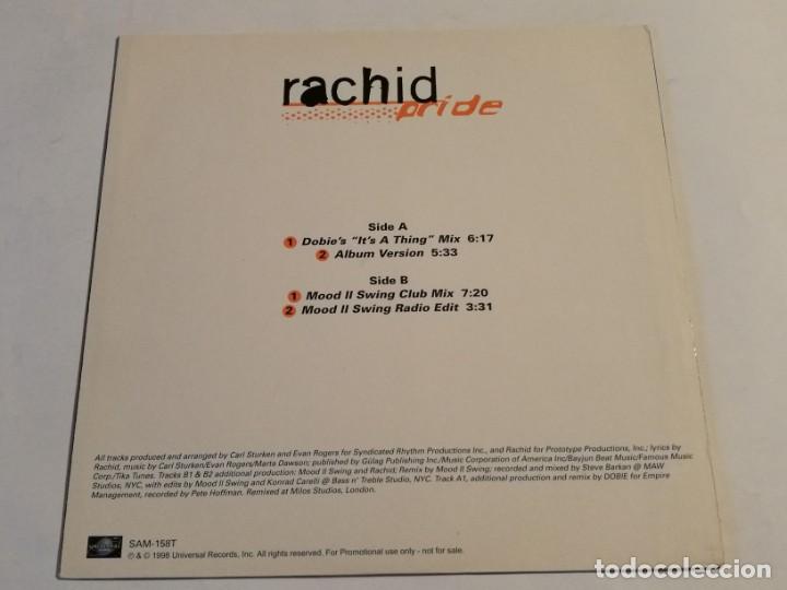 Discos de vinilo: Rachid - Pride - 1998 - Foto 2
