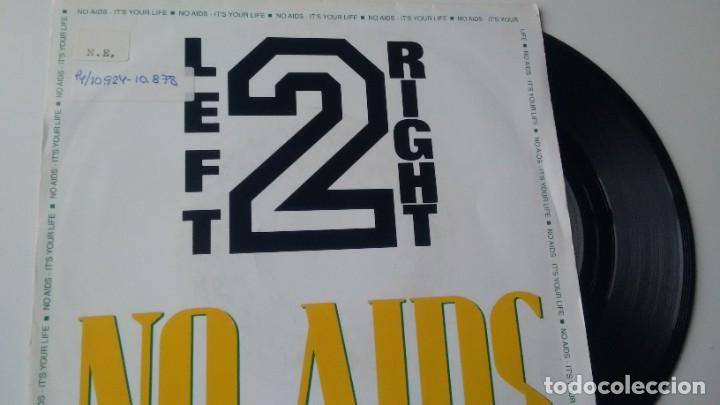 Discos de vinilo: SINGLE ( VINILO) DE  LEFT 2 RIGHT A&Ntilde;OS 90 - Foto 1
