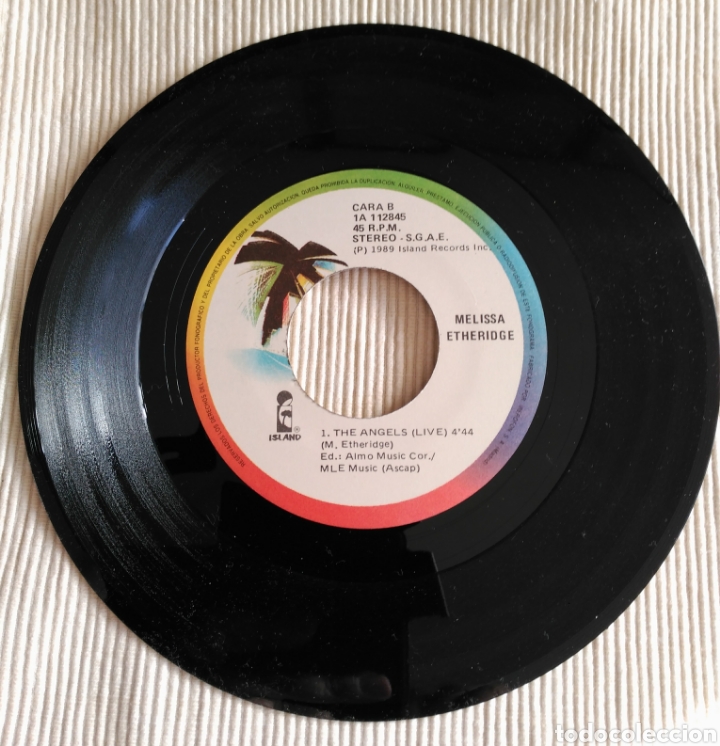 Discos de vinilo: Melissa Etheridge. The Angels. Single - Foto 3