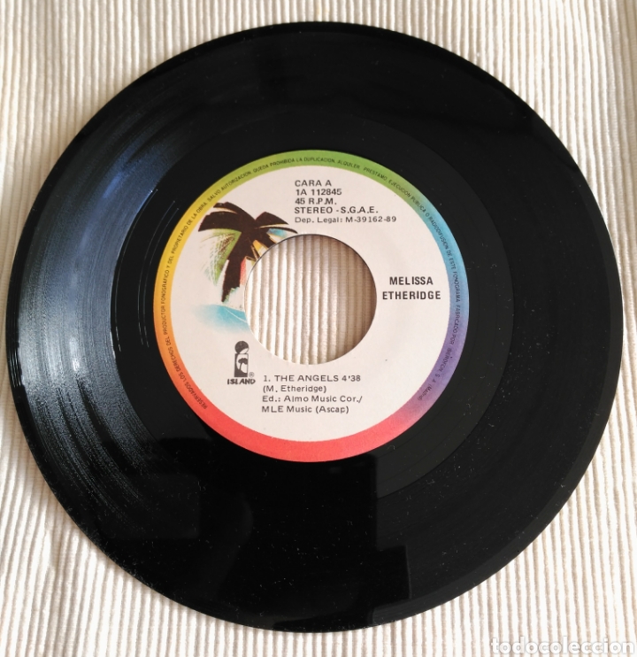 Discos de vinilo: Melissa Etheridge. The Angels. Single - Foto 4