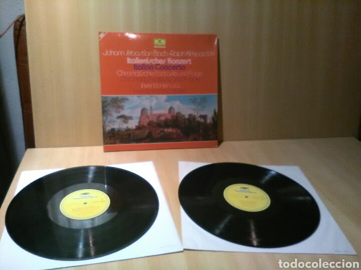 Discos de vinilo: J.S. Bach, obras para Clave. Ralph Kirkpatrick. - Foto 2