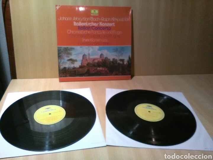 Discos de vinilo: J.S. Bach, obras para Clave. Ralph Kirkpatrick. - Foto 1
