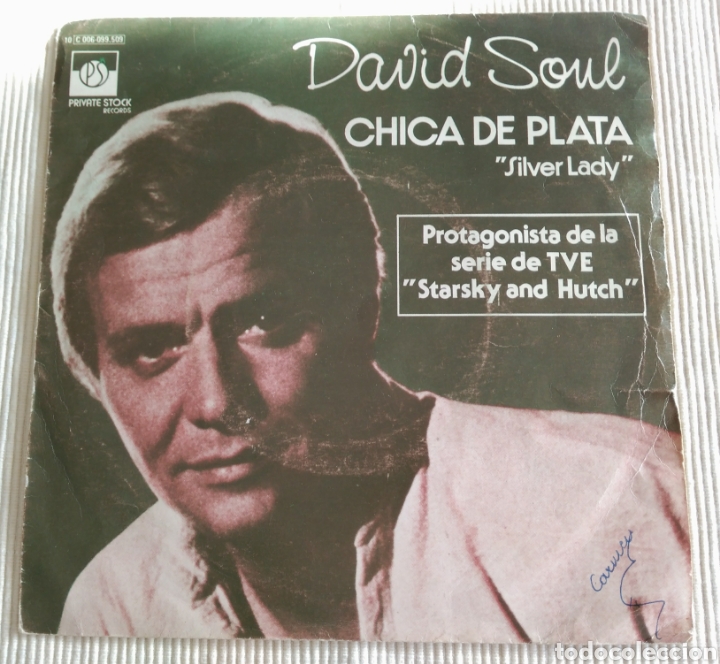 Discos de vinilo: David Soul. Chica de Plata. Silver Lady. Single - Foto 1