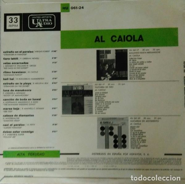 Discos de vinilo: Extra&ntilde;o En El Paraiso - Al Caiola - Foto 2