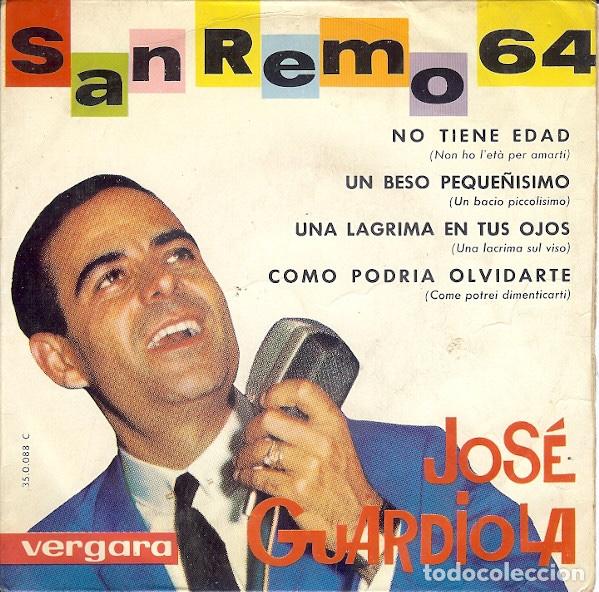 Discos de vinilo: San Remo 64 - Jose Guardiola - Foto 1