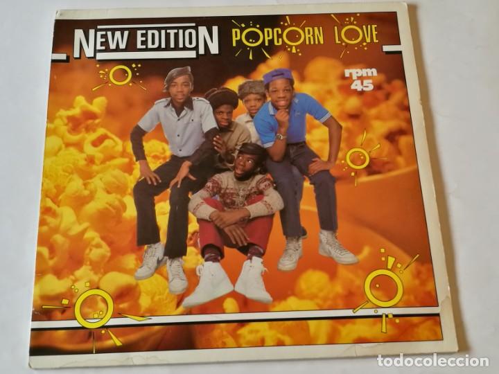 Discos de vinilo: New Edition - Popcorn Love - 1983 - Foto 1