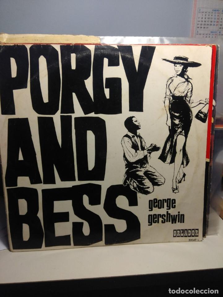 Disques de vinyle: DISCO LP 10 PULGADAS : PORGY AND BESS ( GEORGE GERSHWIN ) ORLADOR
