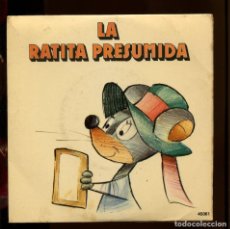 Discos de vinilo: LA RATITA PRESUMIDA. CUENTO INFANTIL. YUPI 1971. . Lote 184360017