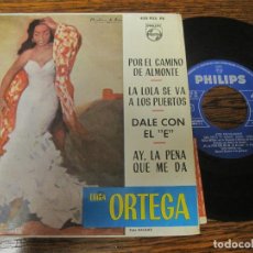 Discos de vinilo: LUISA ORTEGA `POR EL CAMINO DE ALMONTE` 1964. Lote 183915141