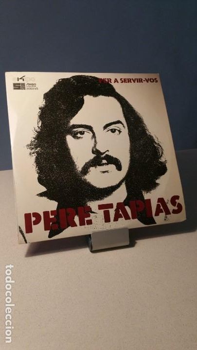 Discos de vinilo: PERE TAPIAS PER A SERVIR-VOS LP - Foto 1