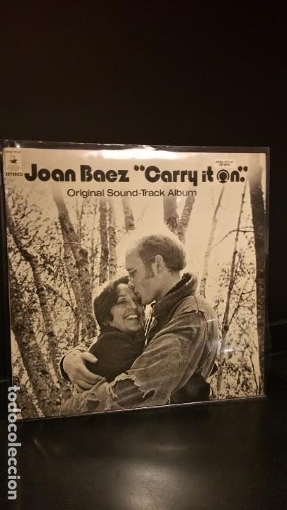 Discos de vinilo: JOAN BAEZ CARRY IT ON LP - Foto 1