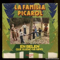 Discos de vinilo: LA FAMILIA PICAROL. EN BELEN. BELTER 1975. NUEVO. Lote 184418190