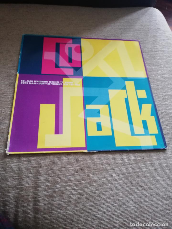 Discos de vinilo: Co - jack featuring terence t evans-dope  slam dont be violent - Foto 1