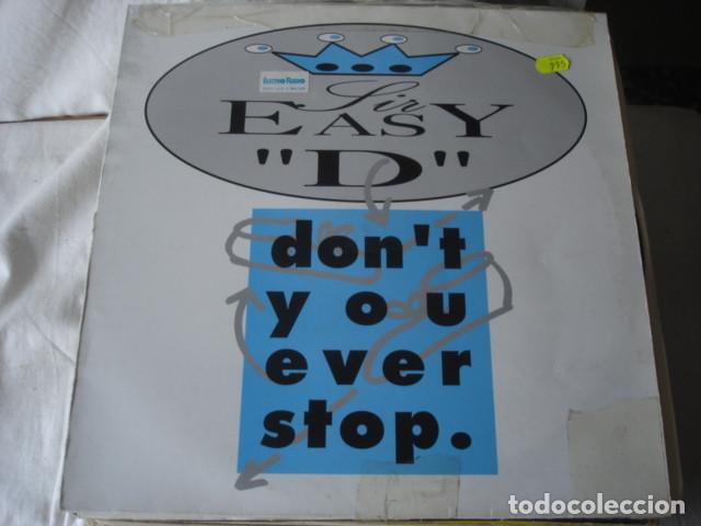 Discos de vinilo: Sir Easy D    Dont You Ever Stop - Foto 1