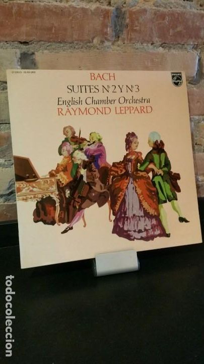 Discos de vinilo: BACH RAYMOND LEPPARD SUITES 2 Y 3 LP - Foto 1