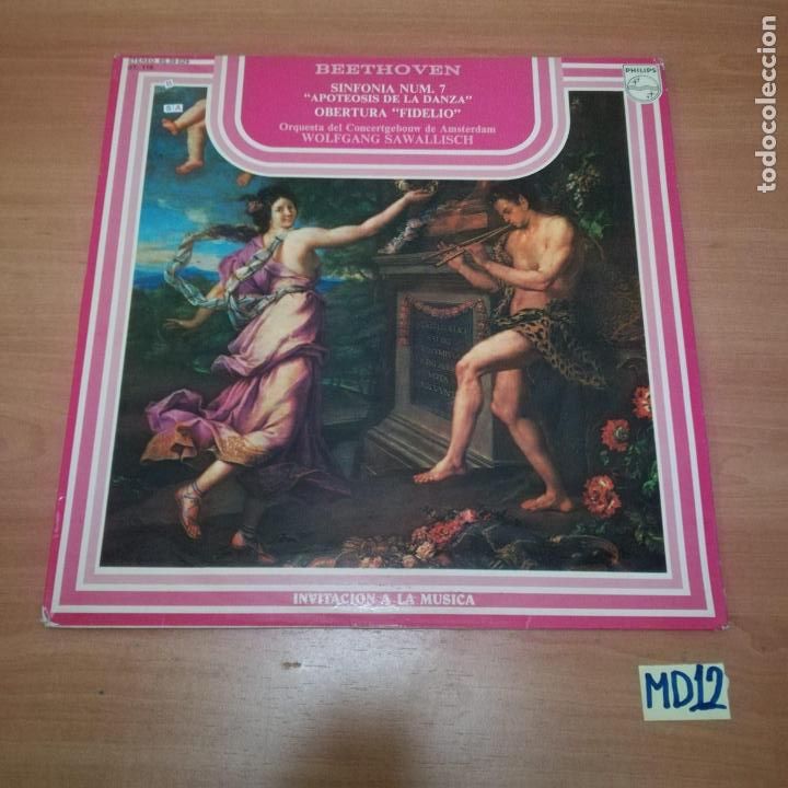 Discos de vinilo: Beethoven sinfon&iacute;a n&uacute;mero 7 - Foto 1