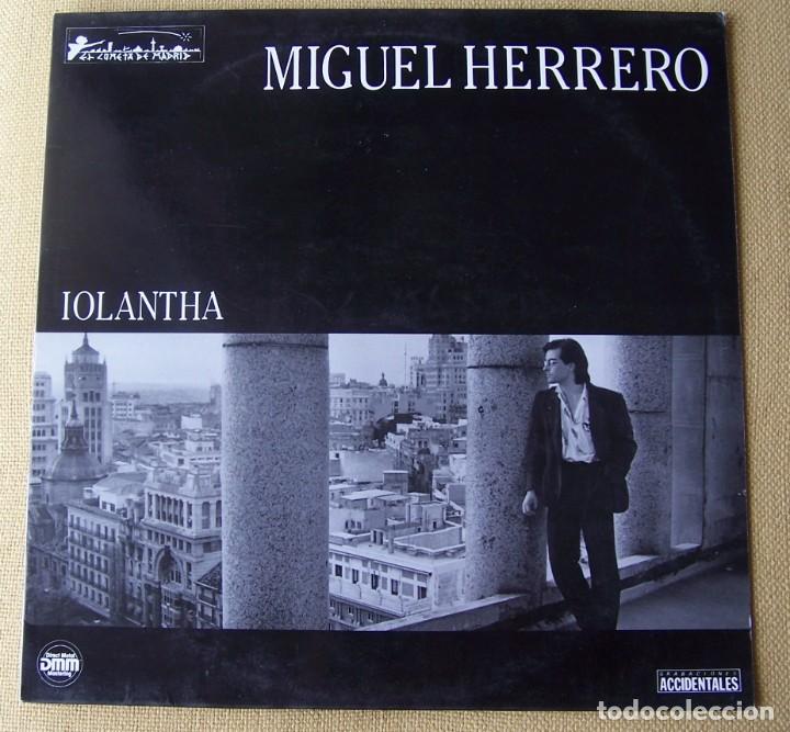 Discos de vinilo: MIGUEL HERRERO - IOLANTHA LP (EL COMETA DE MADRID) - Foto 1