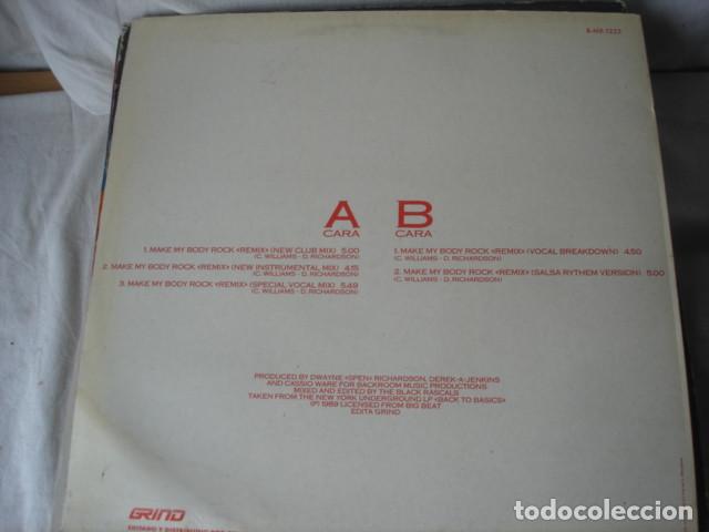 Discos de vinilo: Jomanda   Make My Body Rock (Remix) - Foto 2