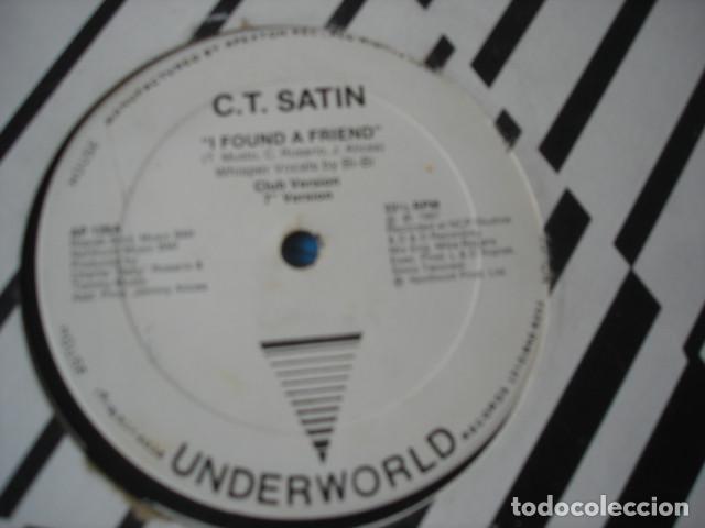 Discos de vinilo: C.T. Satin    I Found A Friend - Foto 1