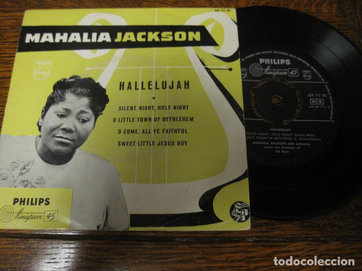 Discos de vinilo: MAHALA JACKSON `Hallelujah` EP - Foto 1