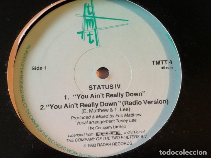 Discos de vinilo: Status IV - You Aint Really Down - 1983 - Foto 1