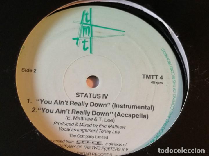 Discos de vinilo: Status IV - You Aint Really Down - 1983 - Foto 2