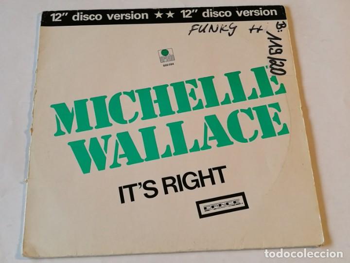 Discos de vinilo: Michelle Wallace - Its Right - 1982 - Foto 1
