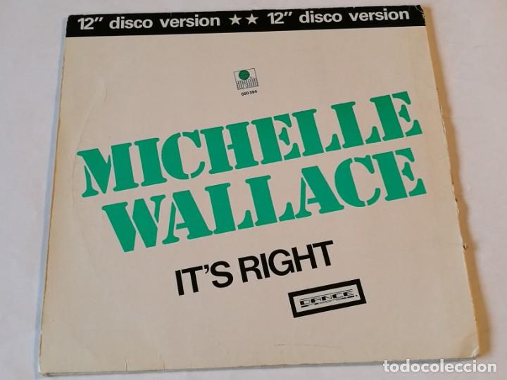 Discos de vinilo: Michelle Wallace - Its Right - 1982 - Foto 2