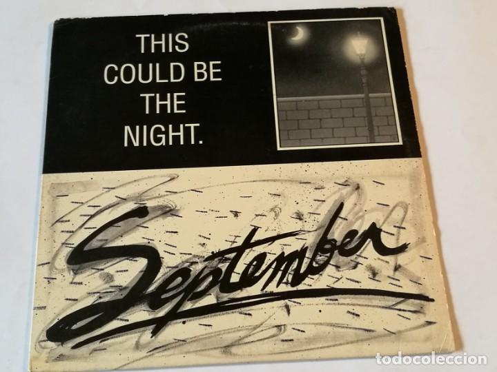 Discos de vinilo: September - This Could Be The Night - 1989 - Foto 1
