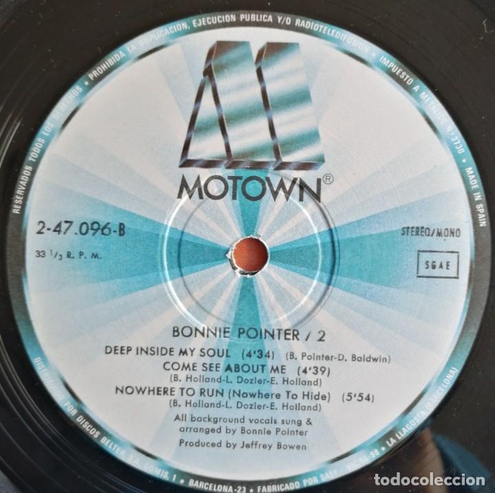 Discos de vinilo: Bonnie Pointer. Bonnie Pointer II, Motown 2-47.096 - Foto 4