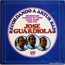 Discos de vinilo: JOSE GUARDIOLA. RECORDANDO A ARTUR KAPS, GRAMUSIC GM-558. Lote 184524296