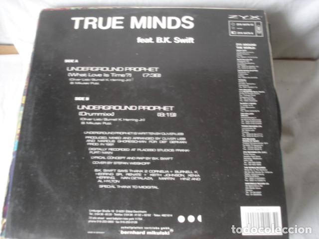 Discos de vinilo: True Minds Feat. B.K. Swift    Underground Prophet - Foto 2