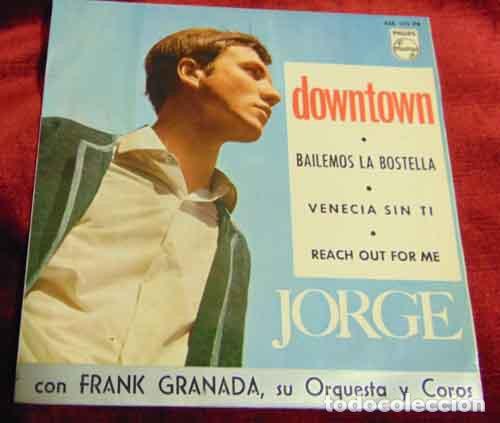 Discos de vinilo: JORGE - DOWNTOWN + 3 - EP 1965 - Foto 1
