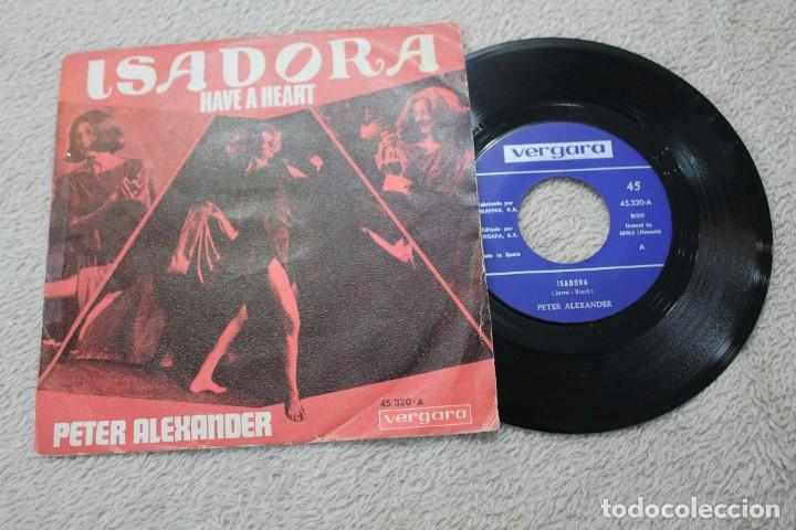 Discos de vinilo: PETER ALEXANDER ISADORA HAVE A HEART SINGLE1969 - Foto 1