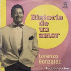 Discos de vinilo: LORENZO GONZALEZ - HISTORIA DE UN AMOR - LP DE 25 CM - 10 PULGADAS - EDICION ESPAÑOLA 1957