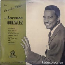 Discos de vinilo: LORENZO GONZALEZ - LOS GRANDES EXITOS DE ... - LP DE 25 CM - 10 PULGADAS - EDICION ESPAÑOLA