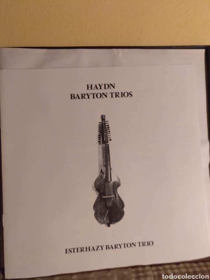 Discos de vinilo: Haydn, baryton tr&iacute;os. Edigsa 1982 - Foto 2