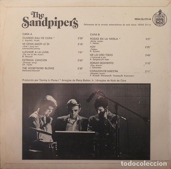 Discos de vinilo: Cuando Sal&iacute; De Cuba - The Sandpipers - Foto 2