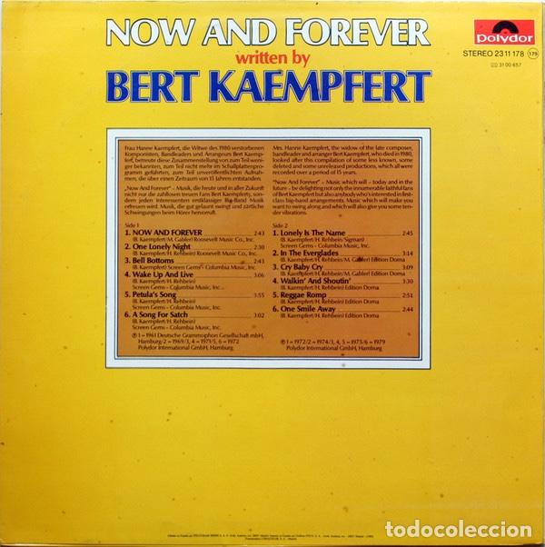 Discos de vinilo: Now And Forever - Bert Kaempfert & His Orchestra - Foto 2