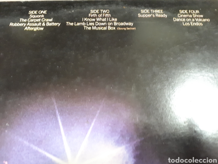Discos de vinilo: GENESIS SECONDS OUT DOBLE LP - Foto 3