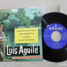 Discos de vinilo: LUIS AGUILE CON RITMO DE TWIST +3 EP EP MADE IN SPAIN 1963. Lote 184637406
