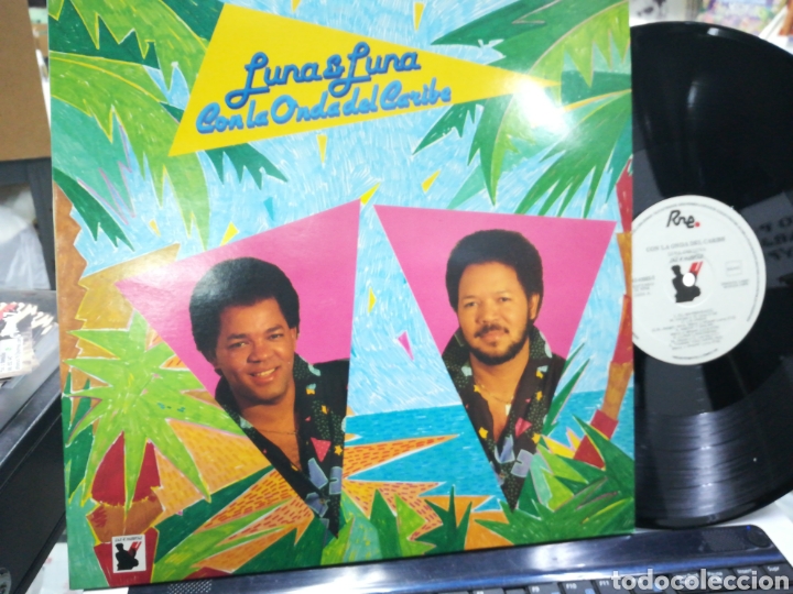 Vinyl records: Luna & luna lp con la onda del caribe espa&ntilde;a 1986