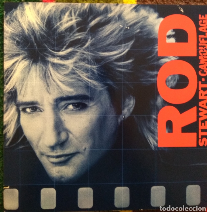 Discos de vinilo: Rod Stewart&nbsp;&lrm;&ndash;&nbsp;Camouflage - Foto 1