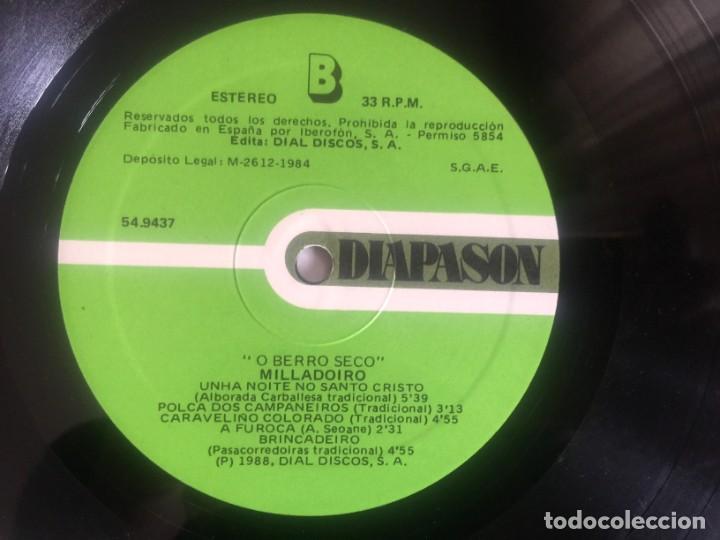 Discos de vinilo: Milladoiro - O Berro Seco - Foto 4