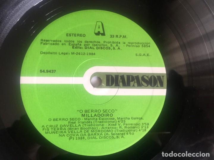 Discos de vinilo: Milladoiro - O Berro Seco - Foto 6
