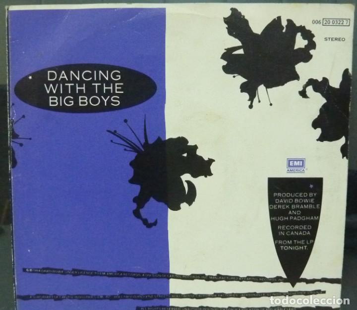 Discos de vinilo: DAVID BOWIE // BLUE JEAN // 1984 // SINGLE - Foto 2