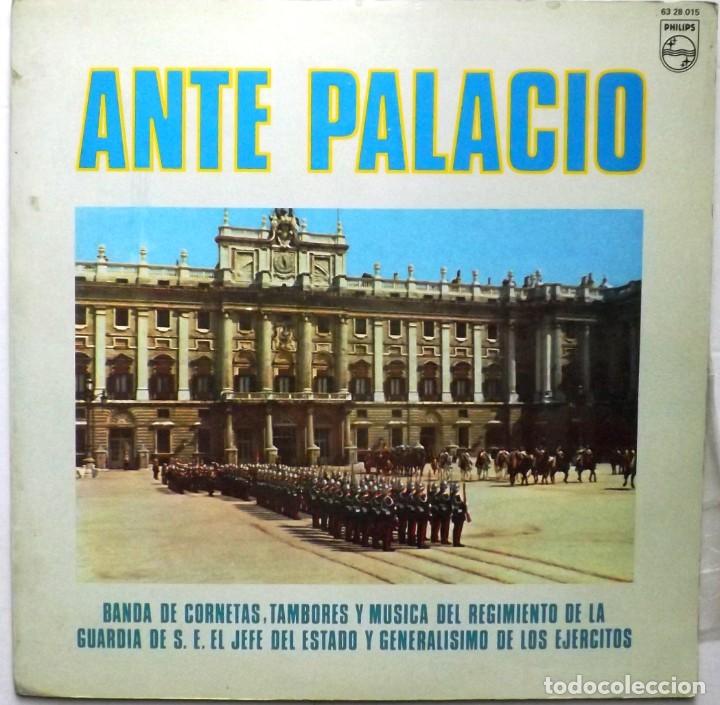 Discos de vinilo: Disco m&uacute;sica militar Ante Palacio