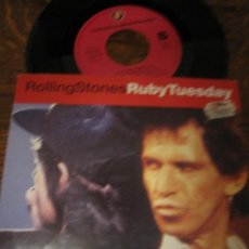 Discos de vinilo: ROLLING STONES `RUBY TUESDAY´(LIVE) 1991. Lote 184610415