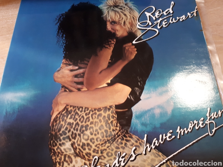 Discos de vinilo: ROD STEWART BLONDES HAVE MORE FUN - Foto 1