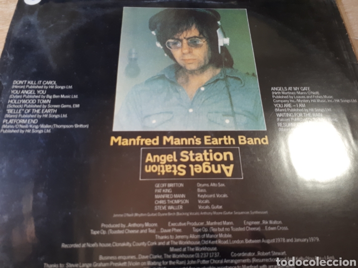 Discos de vinilo: MANFRED MANN ANGEL STATION - Foto 2